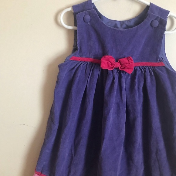 Rare Vintage 1980’s Custom Snowman Corduroy Dress - Picture 2 of 6